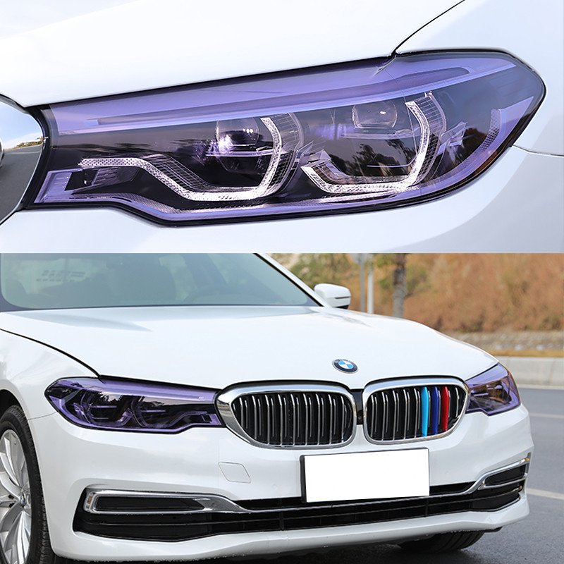 Photochromic headlight film 30cm*1m high quality TPU photochromic car styling car sticker headlight tinting film