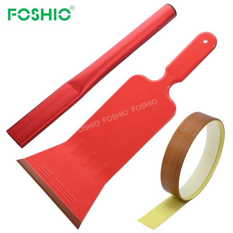 Foshio Good Quality Wrapping Squeegee Window Film Tint Tool Bulldozer Vinyl Cleaner