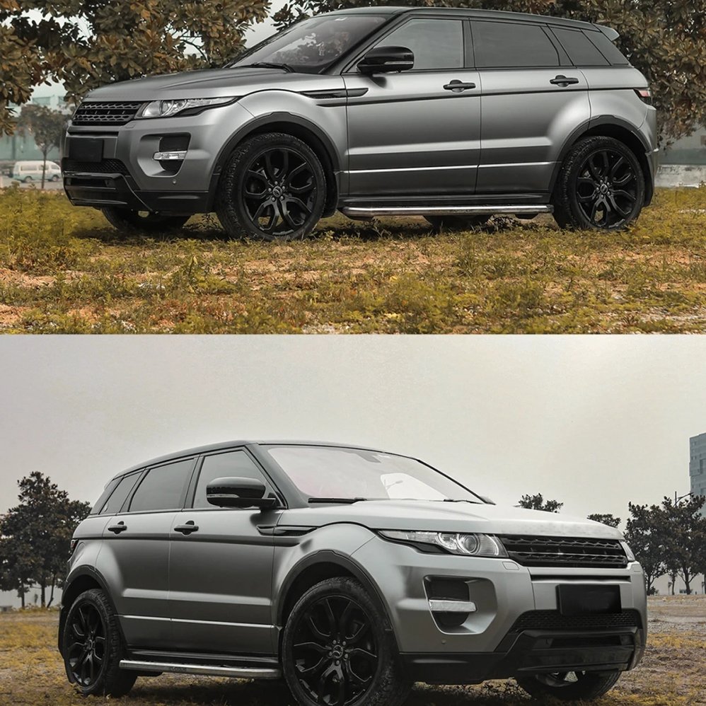 1.52*17m Self healing mountain gray vinyl wrap automotive films car accessories PET wrapping stickers film