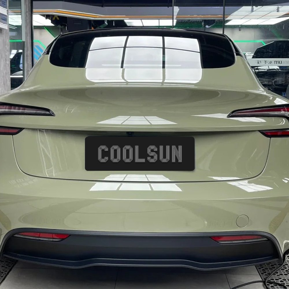 Neway Gloss Car Films Khaki Grey Color For Full Vehicle Body Wrapping