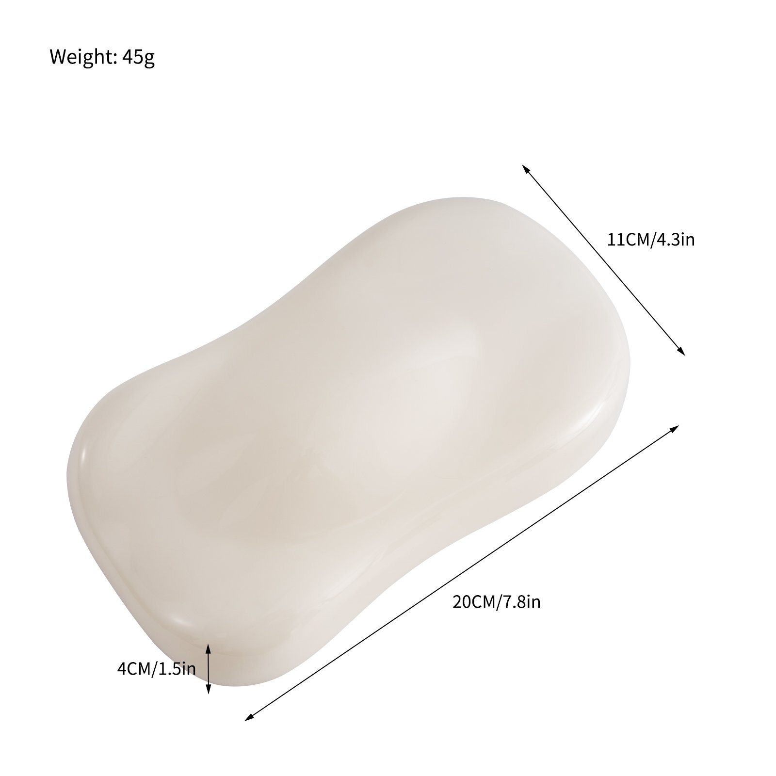 Good Quality ABS Speed Shapes White Speed Shape Car Paint Vinyl Display Model for Paint Color Change display Mini Car Model