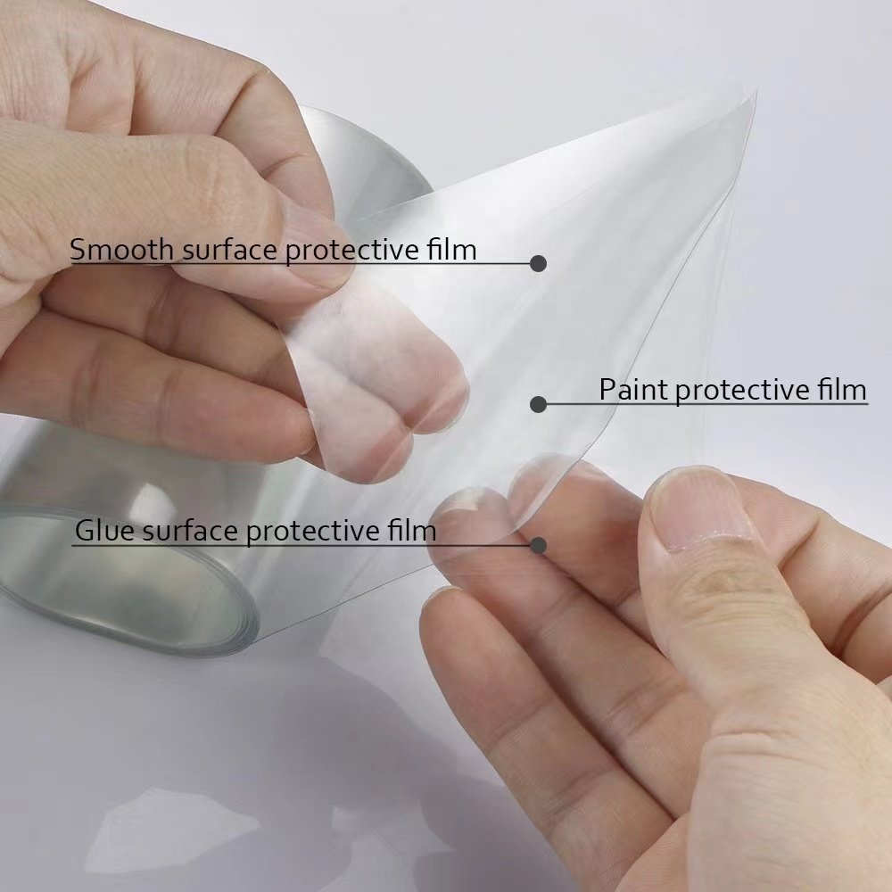 XPVS 8.5mil car paint protection film quality tpu ppf stickers self-healing transparent tpu ppf car film 1.52*15m ppf tpu paint
