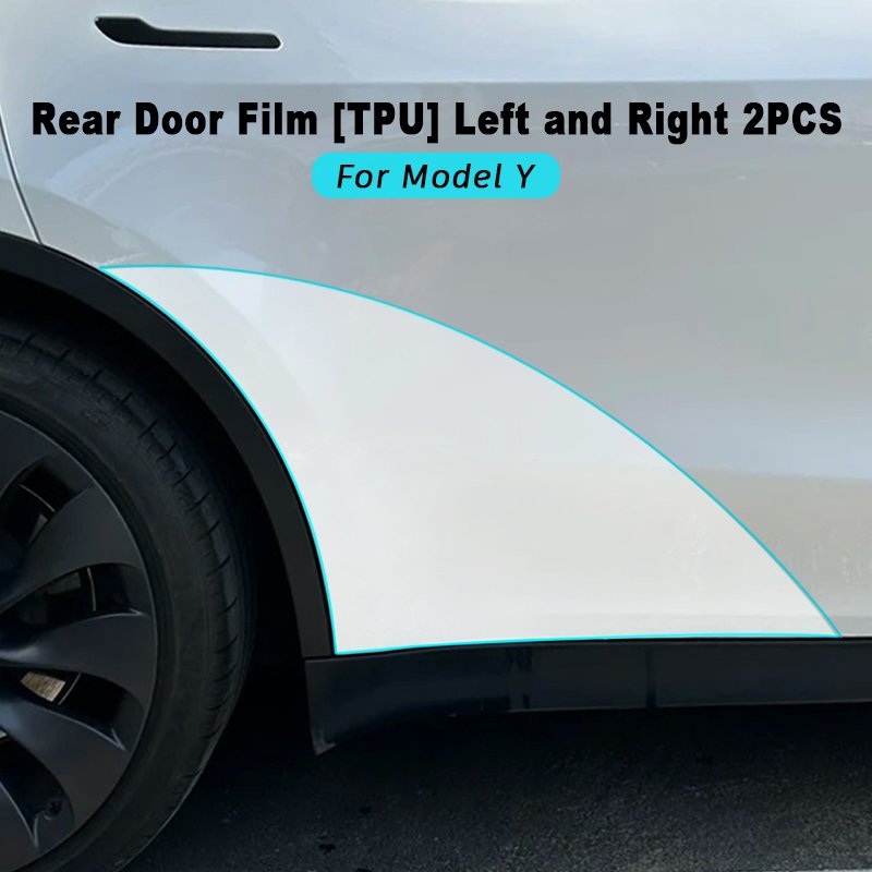 For Model y Extended Door TPU pre-cut car film anti-scratch self-repairing protective film