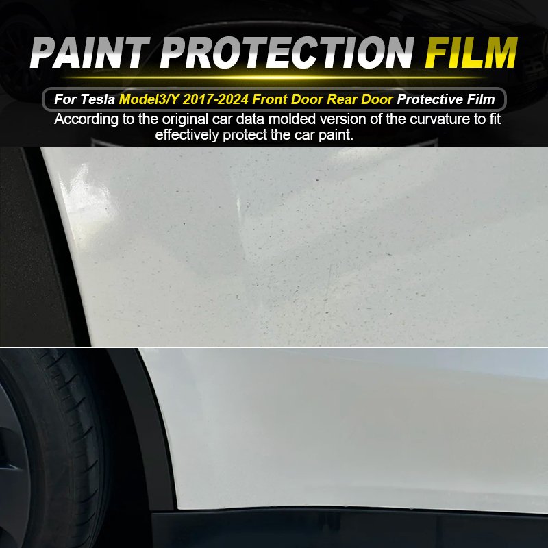 For Model y Extended Door TPU pre-cut car film anti-scratch self-repairing protective film