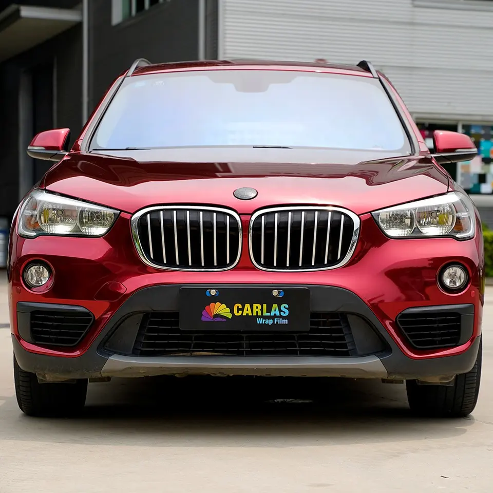 CARLAS 1.52*18m Car Color Change Film Top Quality PVC Material Waterproof Chrome Vinyl Wrap Car Film