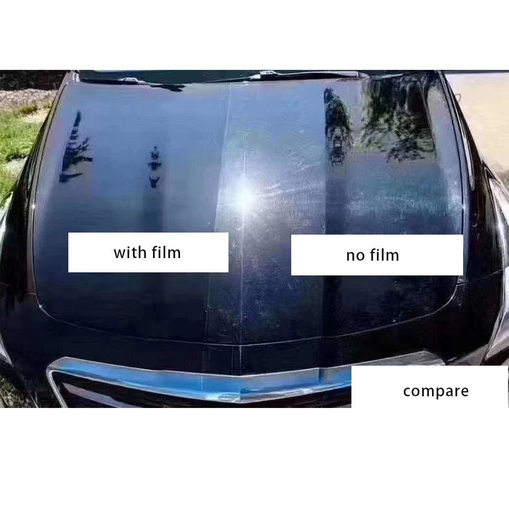 Not easy to yellow tpu transparent automotive protective film ppf paint protection film ptu