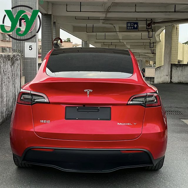 Factory Wholesale PET HD Glossy Soul Red Car Wrap Vinyl One Full Roll Size 1.52X18M/5X60FT