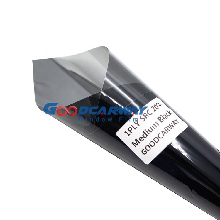 1PLY Privacy Tint Film For Car Window UV Rejection Solar Window Tint Black Window Tint Car Film Decor