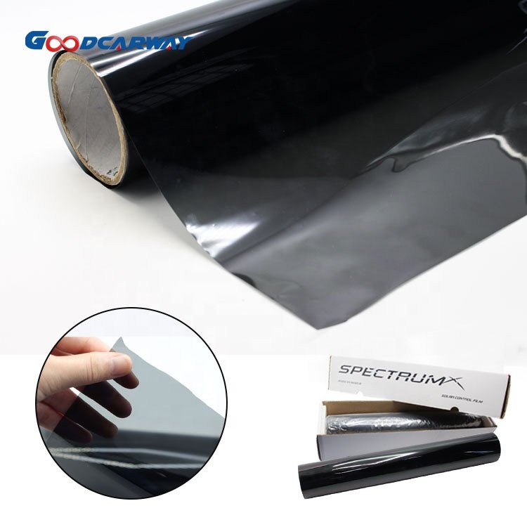 1PLY Privacy Tint Film For Car Window UV Rejection Solar Window Tint Black Window Tint Car Film Decor