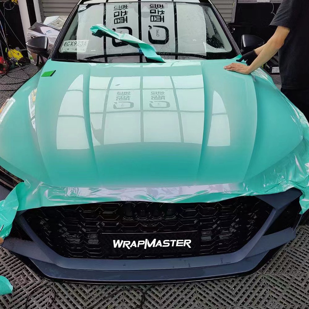 WRAPMASTER 1.52*18metre tiffan gloss car vinyl wrap stickers