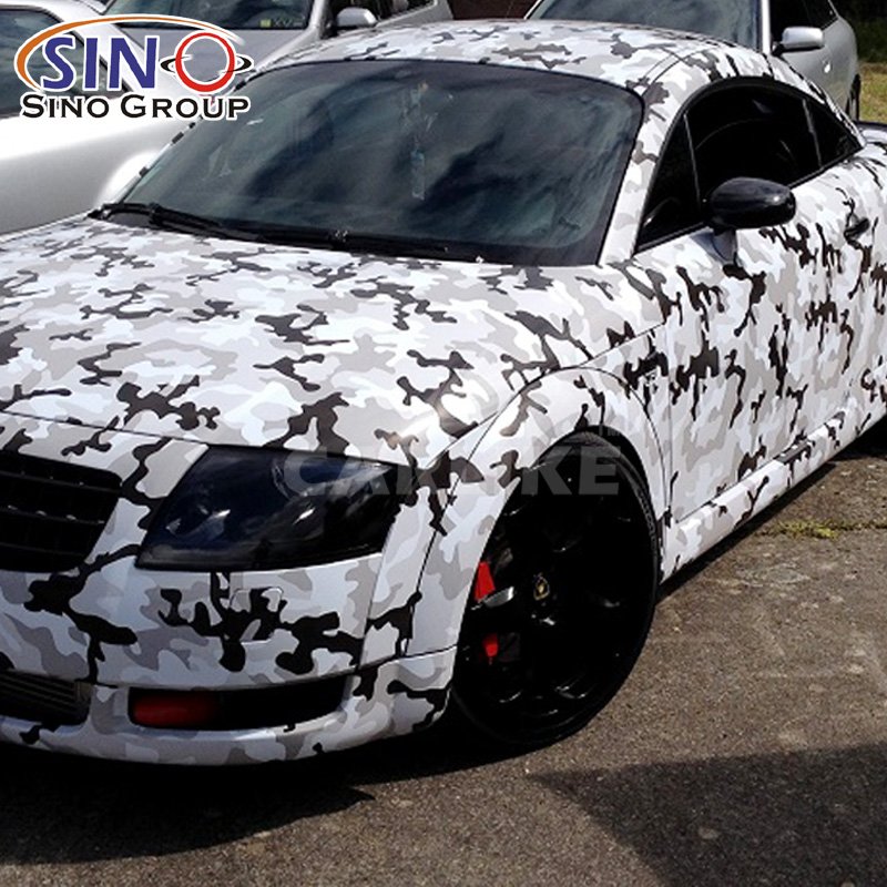MC002 Digital Printing Camouflage Vinyl PVC Material Car Sticker