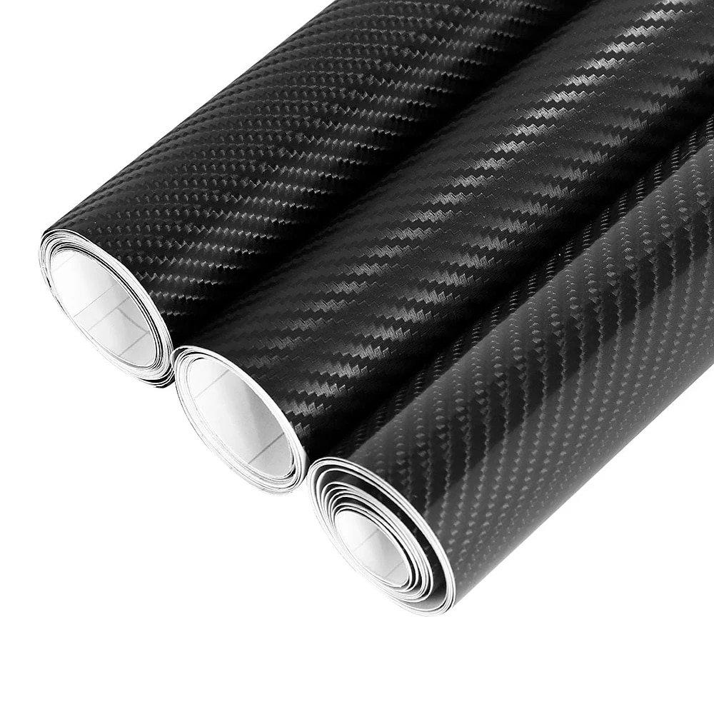 9D Car Stickers Carbon Fiber Vinyl Wrap Film Glossy 7D carbon Self Adhesive Stickers for Auto Console Motorcycle Computer Access