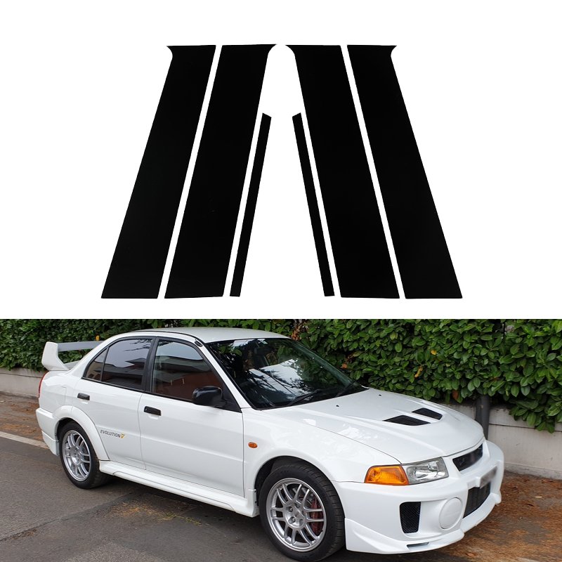 Suitable for Mitsubishi Lancer Sedan 2008-2017 TPU transparent self-healing exterior window BC center pillar protective film
