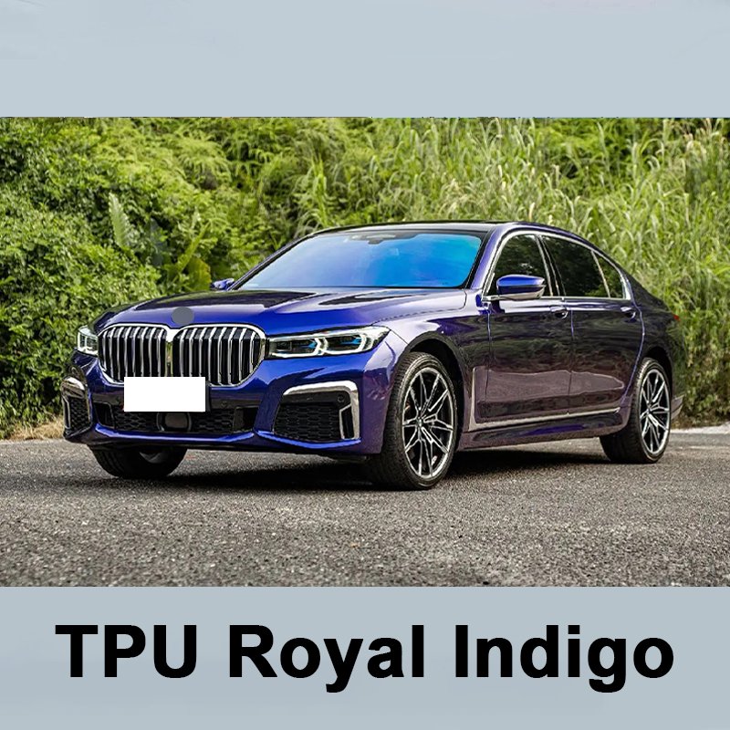 XAP color ppf film TPU Royal indigo paint protection film nano coating PPF hydrophobic film