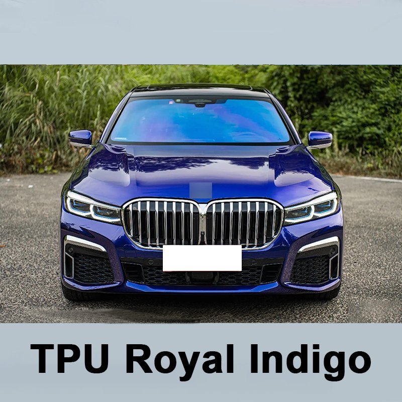 XAP color ppf film TPU Royal indigo paint protection film nano coating PPF hydrophobic film
