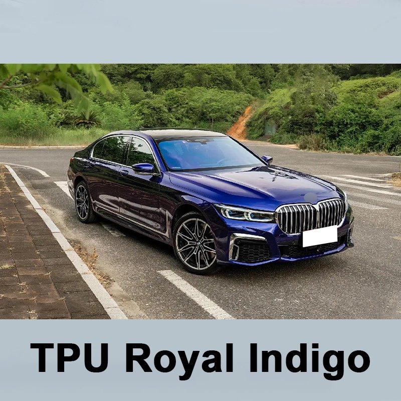 XAP color ppf film TPU Royal indigo paint protection film nano coating PPF hydrophobic film