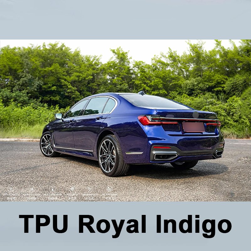 XAP color ppf film TPU Royal indigo paint protection film nano coating PPF hydrophobic film