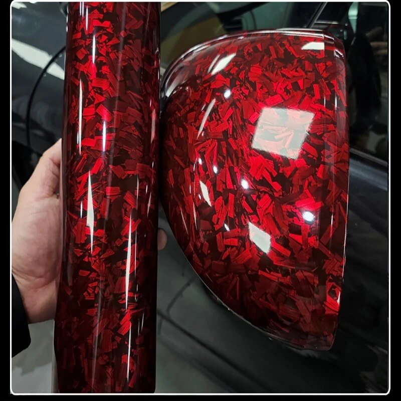 High Quality Matte And Glossy Carbon Forged Automotive Sticker for Car Body Wrap Vinyl Film for Vehicle Stickers