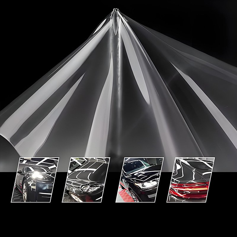 High Glossy Clear TPU Paint Protection Film Full Body Anti Yellow Self Healing 8 Years Warranty PPF Car Film
