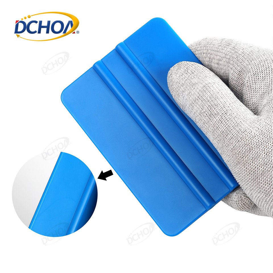 DCHOA Custom color Soft squeegee Window Film Tools car Vinyl Wrap Plastic vinyl squeegee