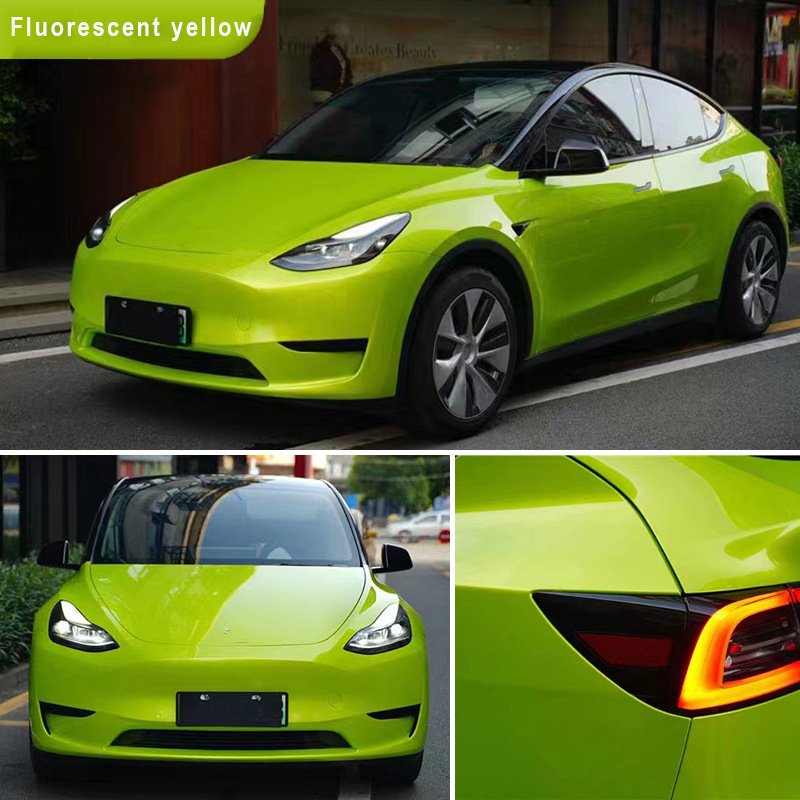 Car film PPF paint protection film brightens and prevents scratches, with a color change for the entire car and a car wrap film