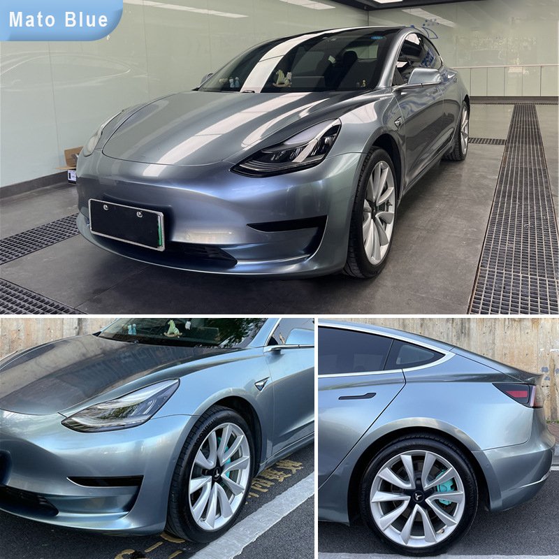 Car film PPF paint protection film brightens and prevents scratches, with a color change for the entire car and a car wrap film