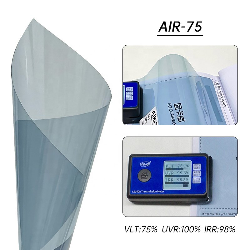 99%IRR Windshield Film Nano Ceramic Films 2PLY Car Window Tint Skin Protection Solar Film