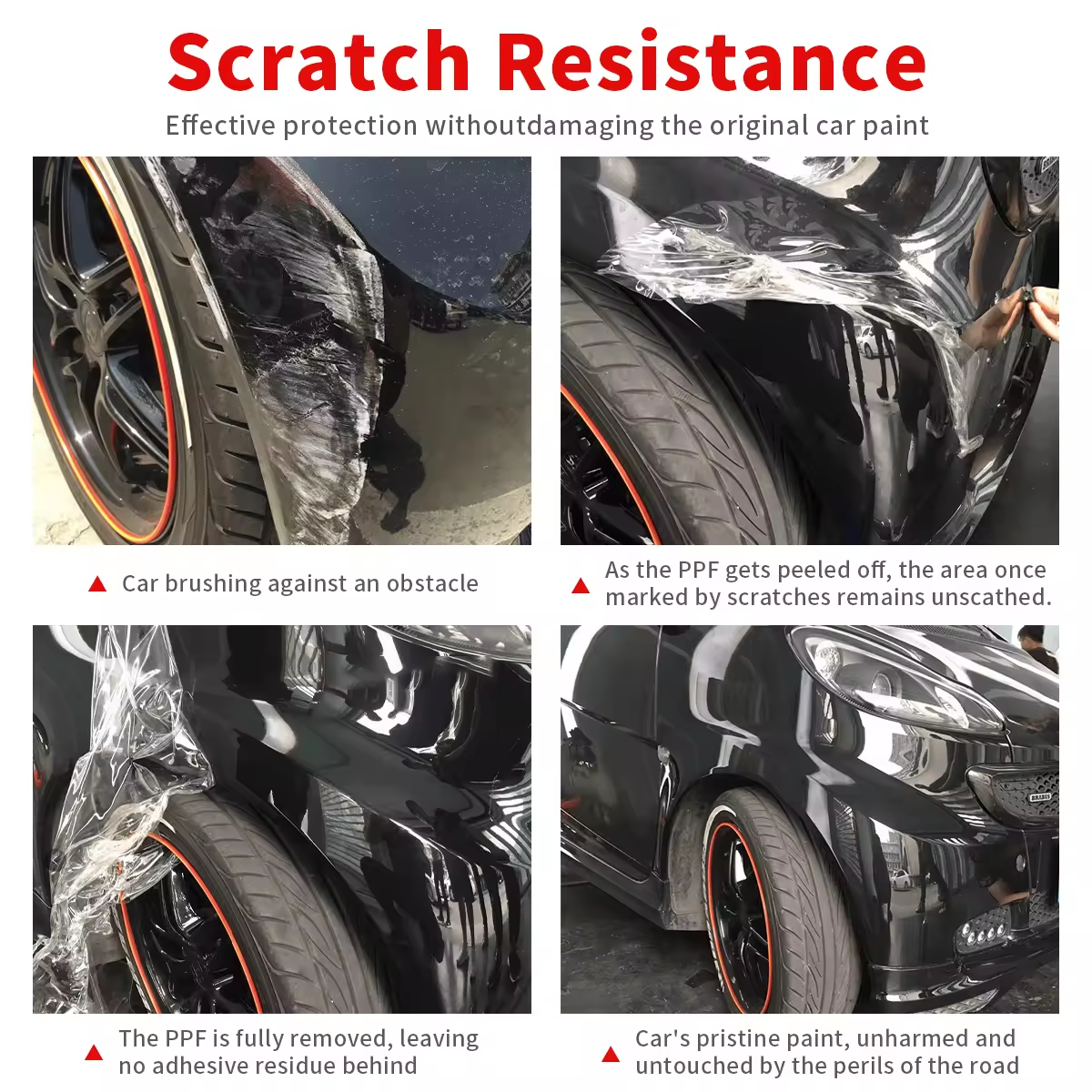 Hydrophobicity Self Healing roll Anti Scratch wrap car film wholesale PPF TPU car protective film Seconds repair TPU PPF