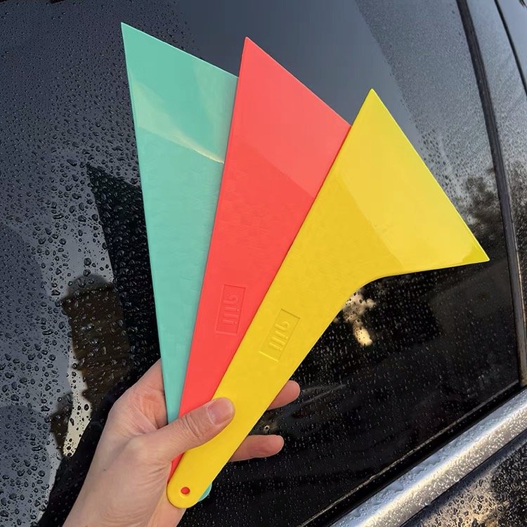 qili QC-13 Car Film Tools Scraper High Temperature Waterproof Soft Scraper Wholesale vinyl scraper squeegee rubber wrap tool