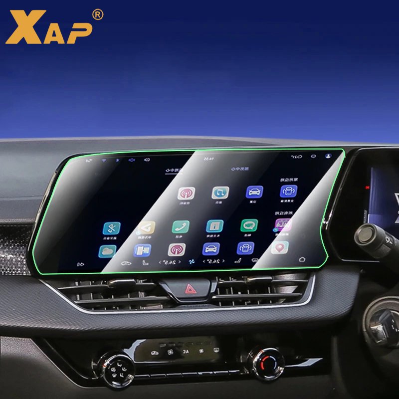 Glass Tempered Film for Chevrolet Monza 2023 Car Interior Navigator Multimedia 10.25 inch Touch Screen Speed Meter Protect Film
