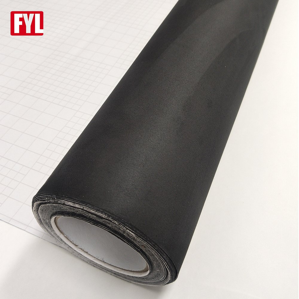 Hot sales Popular high soft car sticker 1.52*15 suede fabric film wrap vinyl car