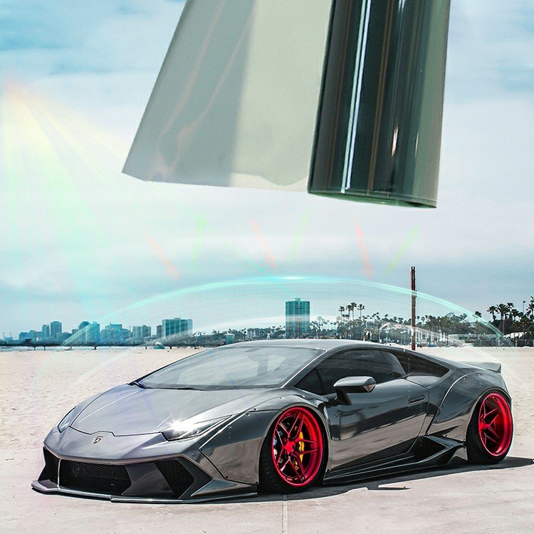 Irr 95% Heat Rejection UV Blocking Thin Reflective Sale Glass Sliding Solar Nano Ceramic Film Tinted Windows Car
