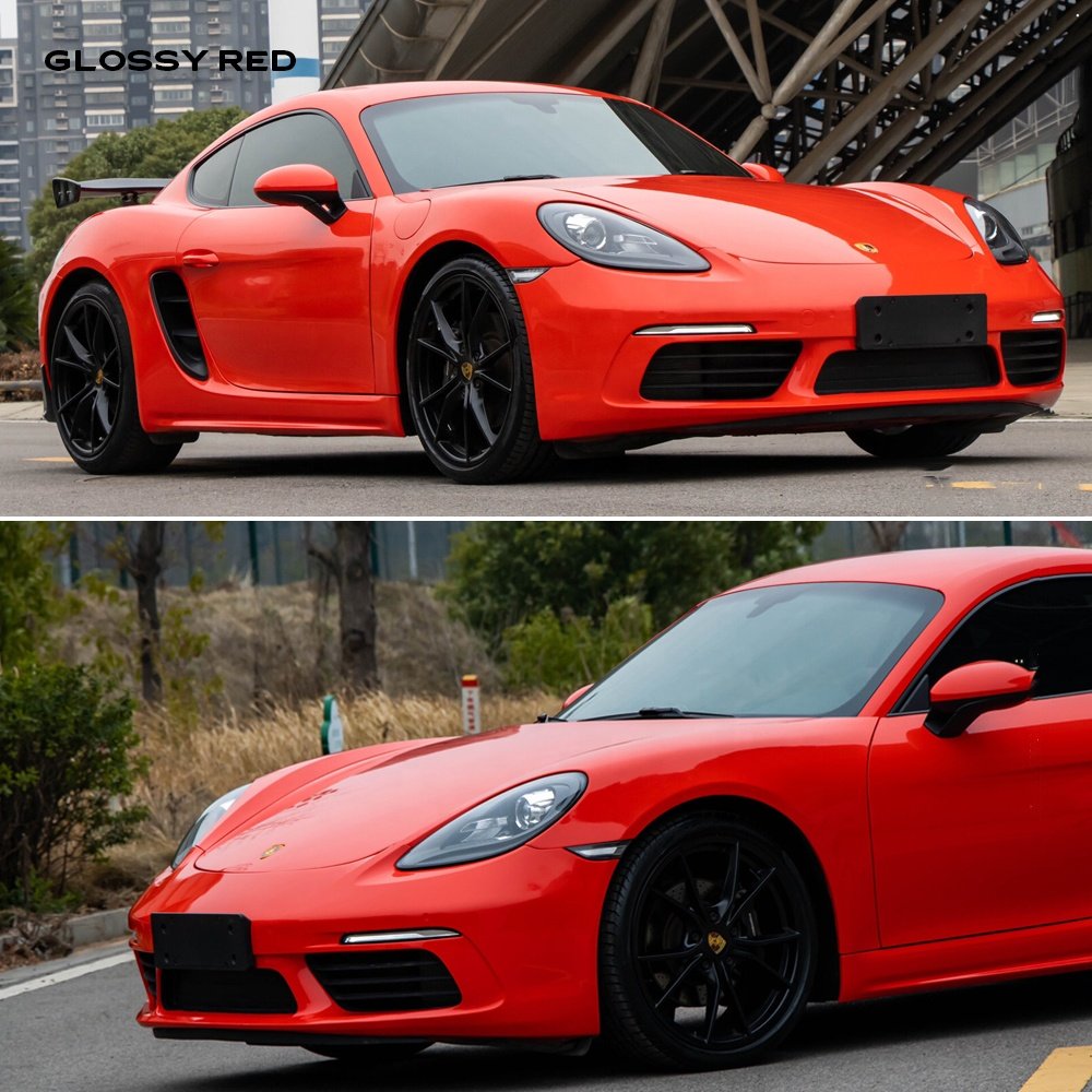 High Gloss Wrapping Paper Bottom For Car Ruby Star Red Car Films Hot Selling Anti Scratch