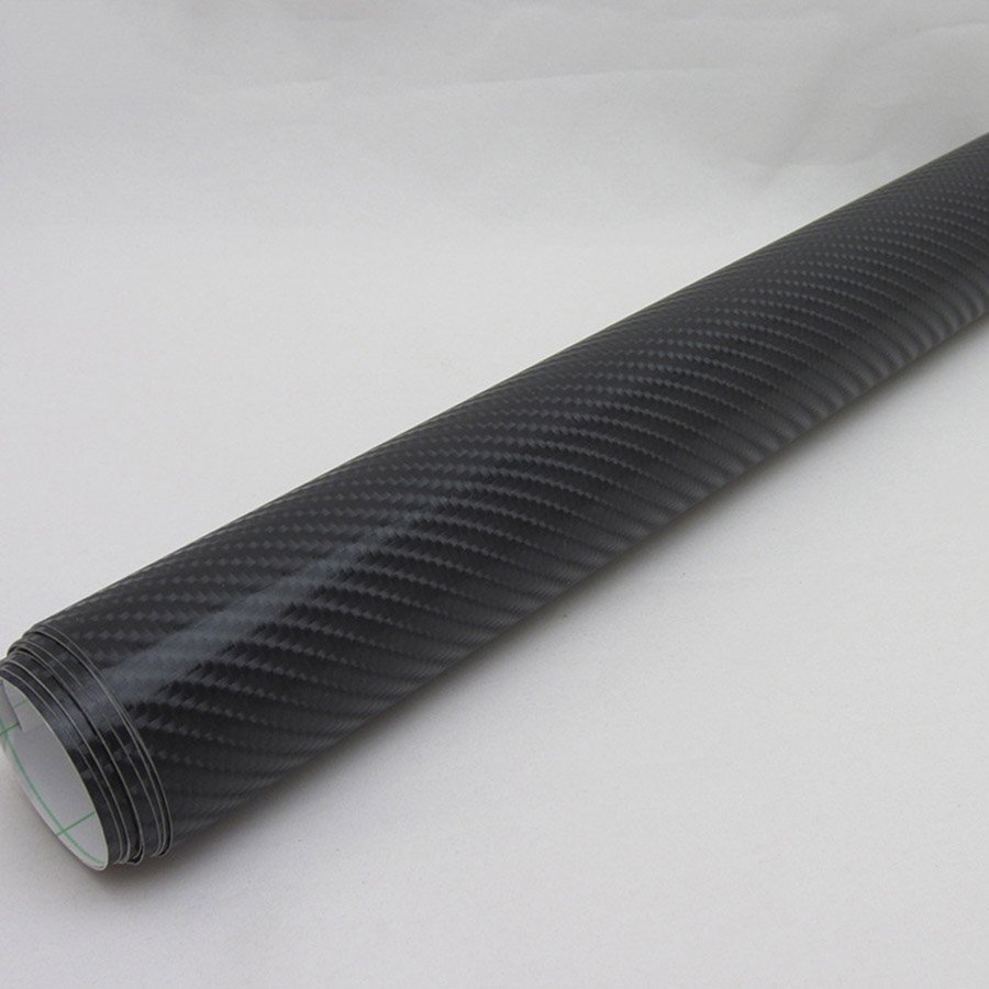 3D Waterproof Carbon Fiber Vinyl Car Wrap Sheet Roll Film Stickers Decal Paper