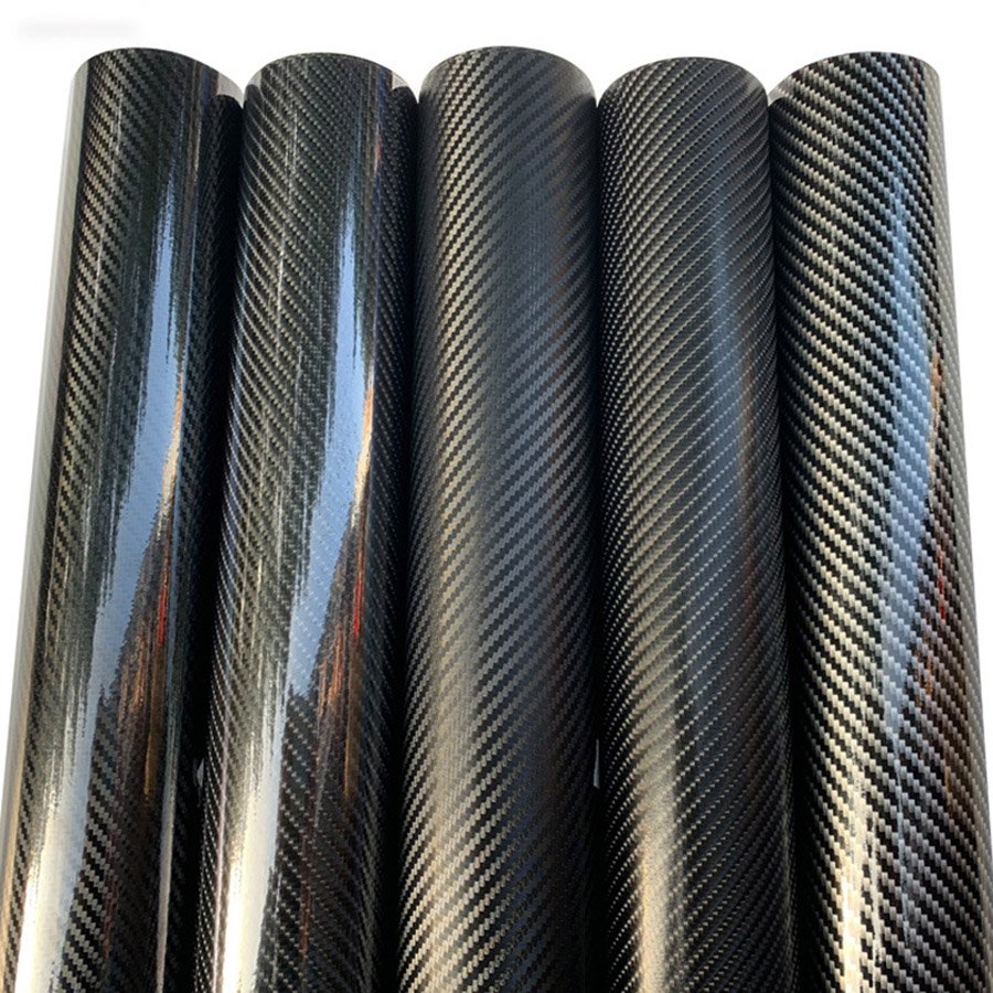 3D Waterproof Carbon Fiber Vinyl Car Wrap Sheet Roll Film Stickers Decal Paper