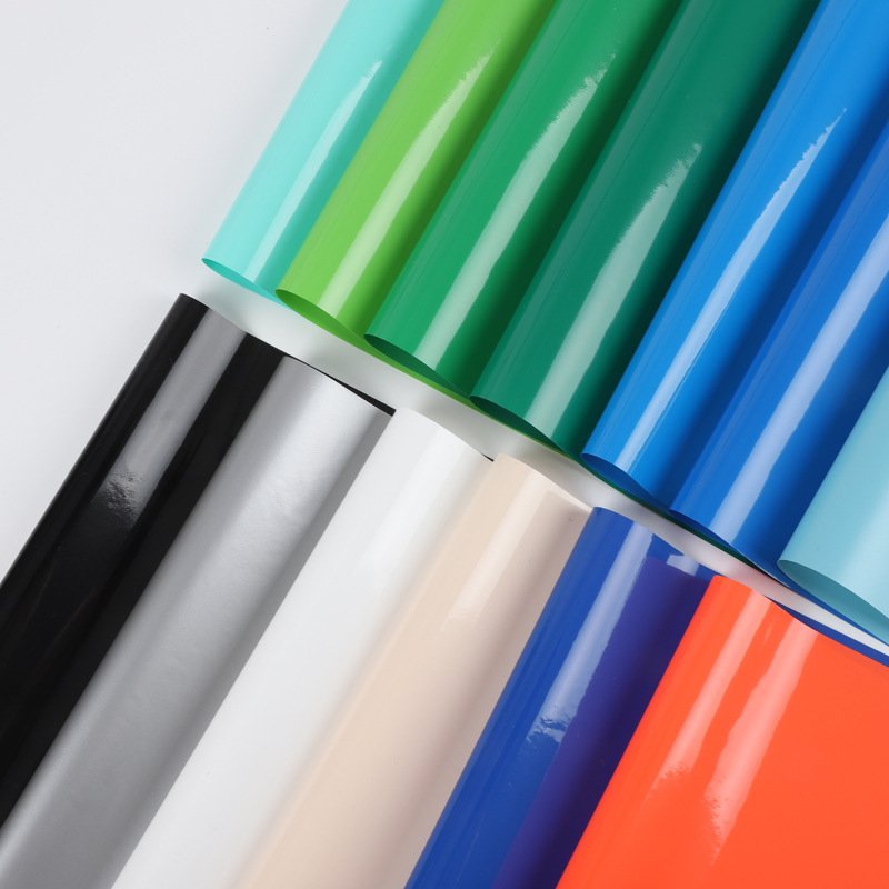 Manufacturers wholesale car color film PVC can be cut vehicle film without glue bright color car film