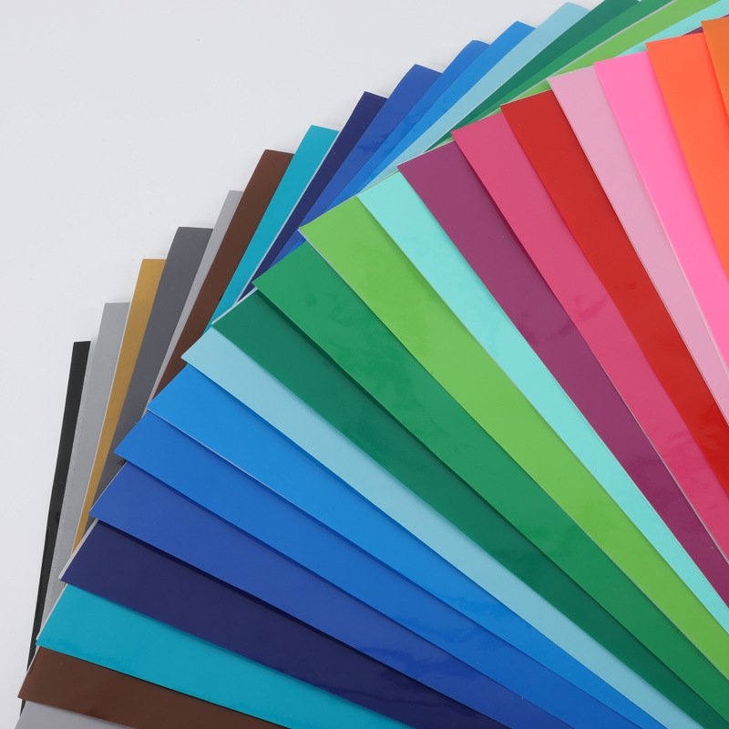 Manufacturers wholesale car color film PVC can be cut vehicle film without glue bright color car film