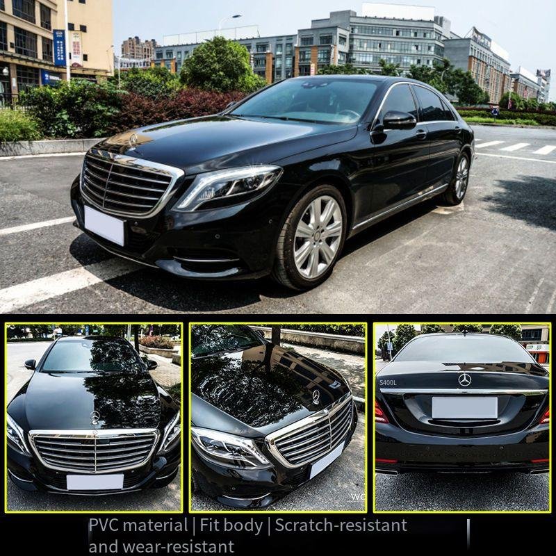 Vinyl Wrap Car Films Factory Wholesale Auto PVC Film for Color Changing Anti-Scratch Body Protection Gloss Black