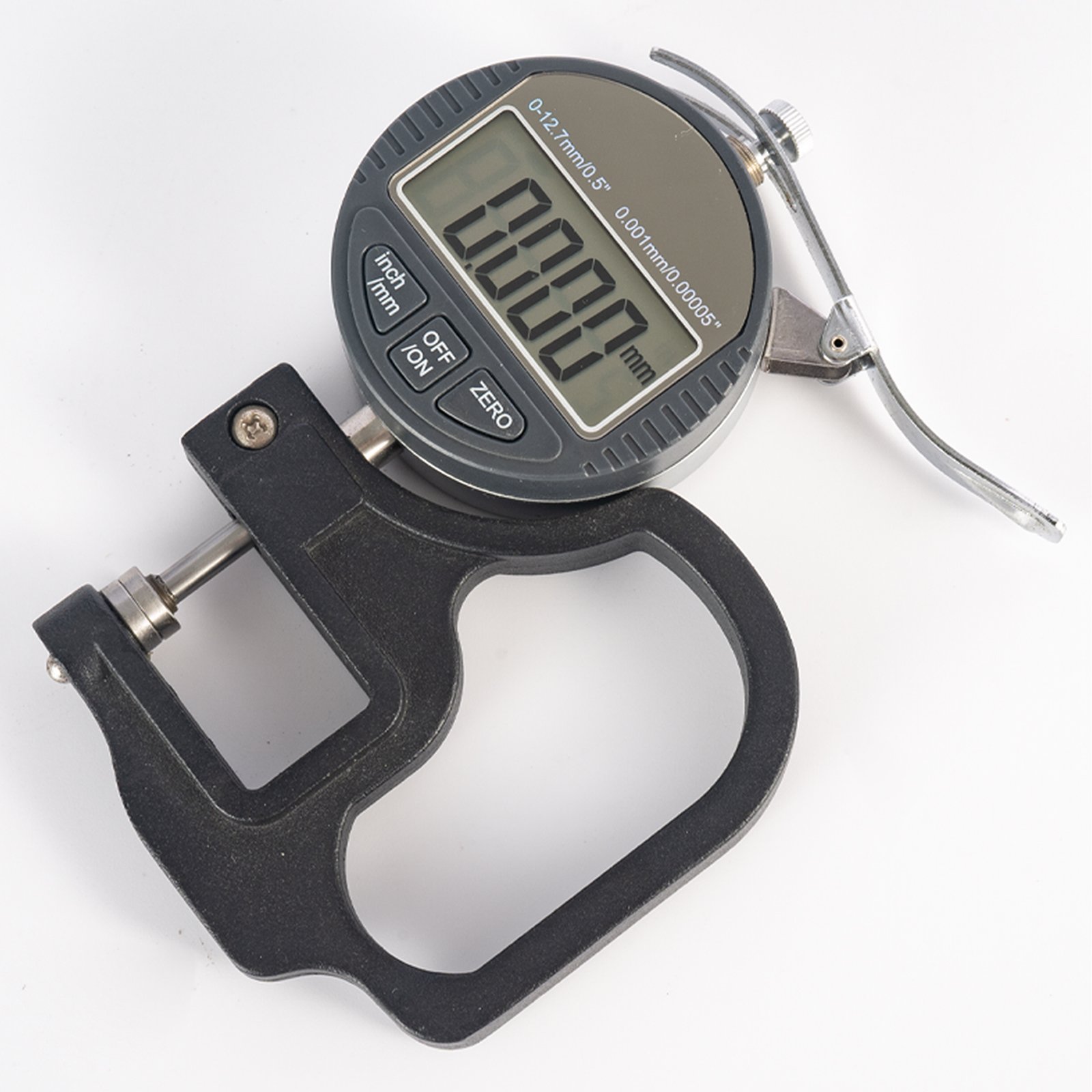 Car Film PPF Thickness 0.01mm Electronic Dial Thickness Gauge 12.7mm Digital Micrometer Meter Thickness Tester
