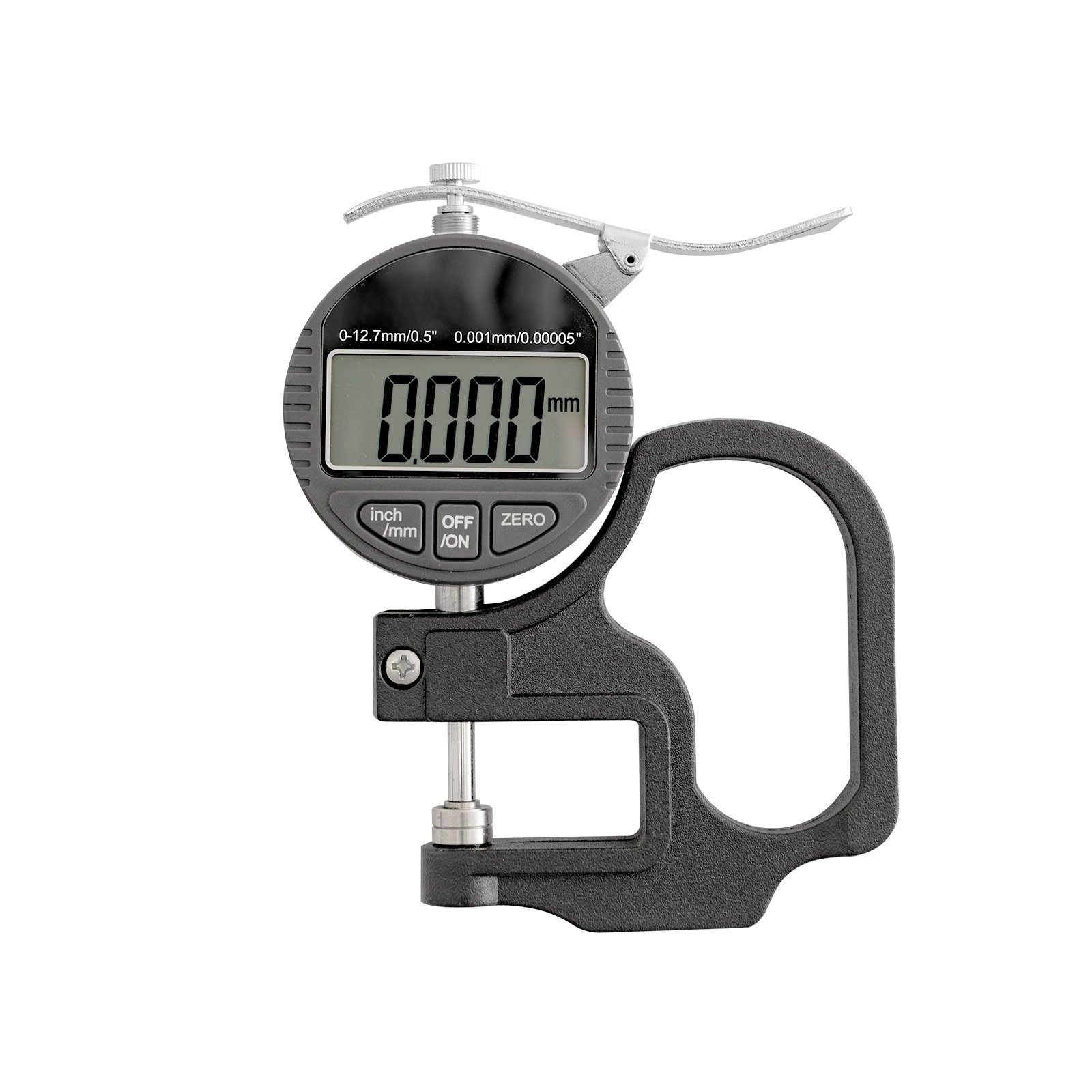 Car Film PPF Thickness 0.01mm Electronic Dial Thickness Gauge 12.7mm Digital Micrometer Meter Thickness Tester