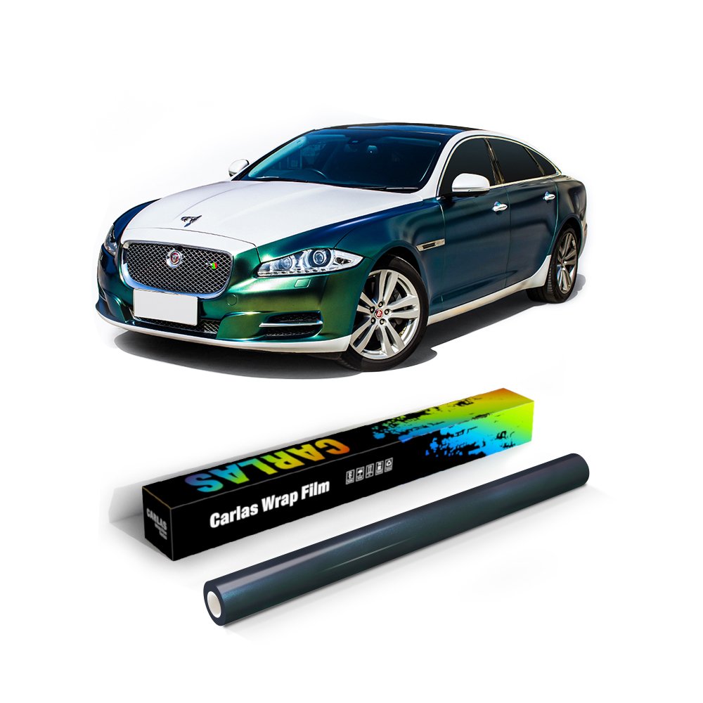 CARLAS 1.52*17m/roll Car Diamond Chameleon Series Vinyl Wrap Film Stickers Vehicle Color Changing Film Wrapping Film