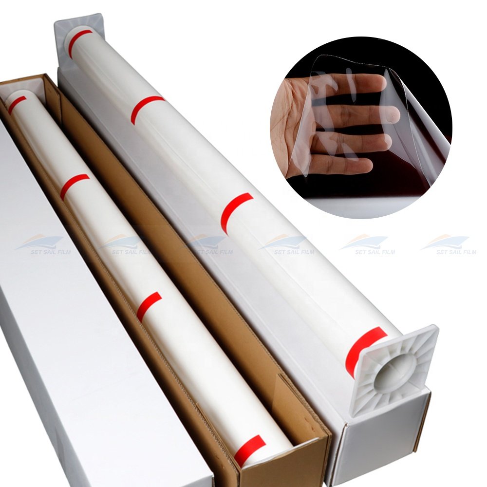 Customized Factory TPU-TK150 Transparent Car Wrap Film, Hydrophobic PPF Paint Protection Polyurethane Film For Automotive