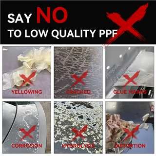 10 Years Warranty USA Nano Coated Anti Yellowing Tpu PPF Paint Protection Film Self Healing Tph ppf Film Car Paint Protection