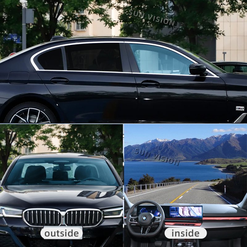 pelcula polarizada prata window tint film car films heat resistant tint