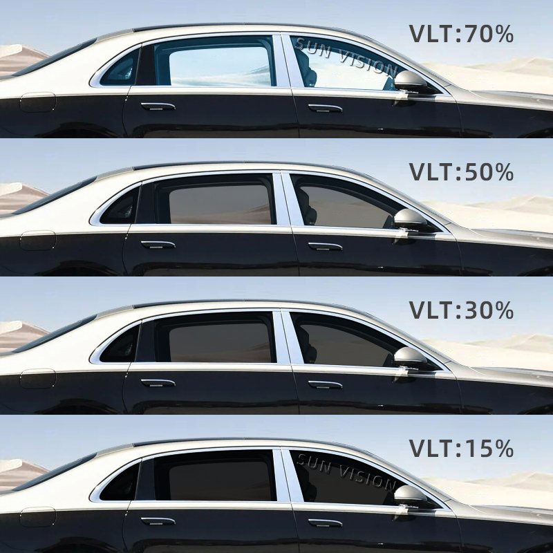 pelcula polarizada prata window tint film car films heat resistant tint