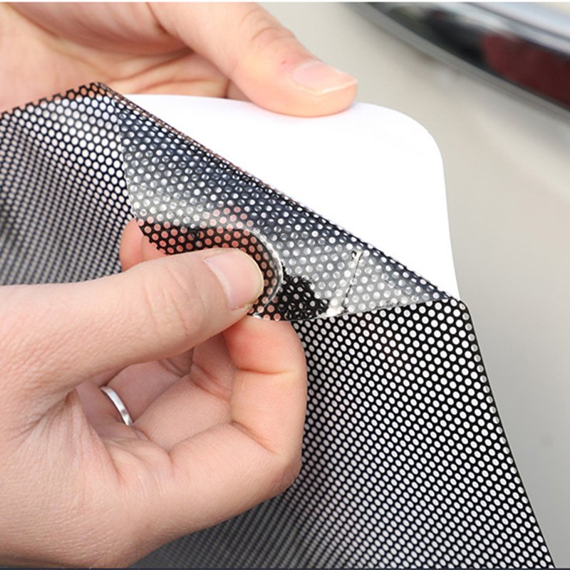 Car sunshade anti-static sunscreen heat insulation car window film side window sunshade curtain dot mesh mesh film