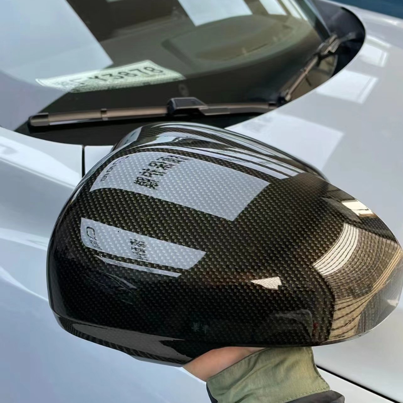 High Quality Glossy Pet Black Carbon Fiber Sliver PPF Black Carbon Fiber Film Vinyl Film Car Body Wrapping Sticker