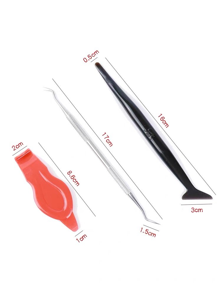 iCarNFTS wholesale price Window Film Tint Tools Car Wrap Vinyl install PPF Paint Protection Film tools TPU Rubber Squeegee