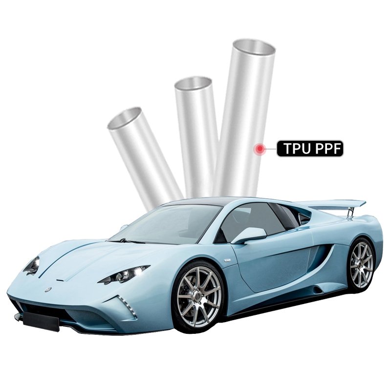 Self - Repair Auto Body Film Car Wrap Sticker Clear TPU PPF 1.52*15m Paint Protective Film For Car