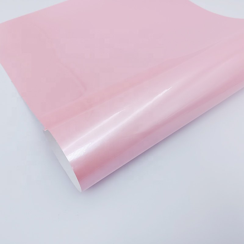 1.52*17M super gloss metallic pink car body protect film wrapping paper car for automobile